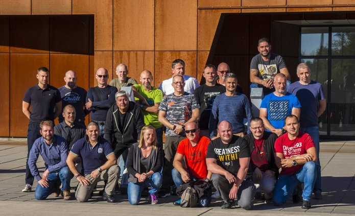 We have trained 19 police trainers